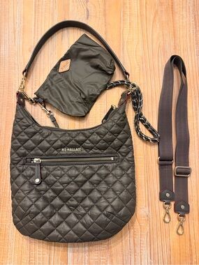 Crosby Sienna Quilted Hobo Bag